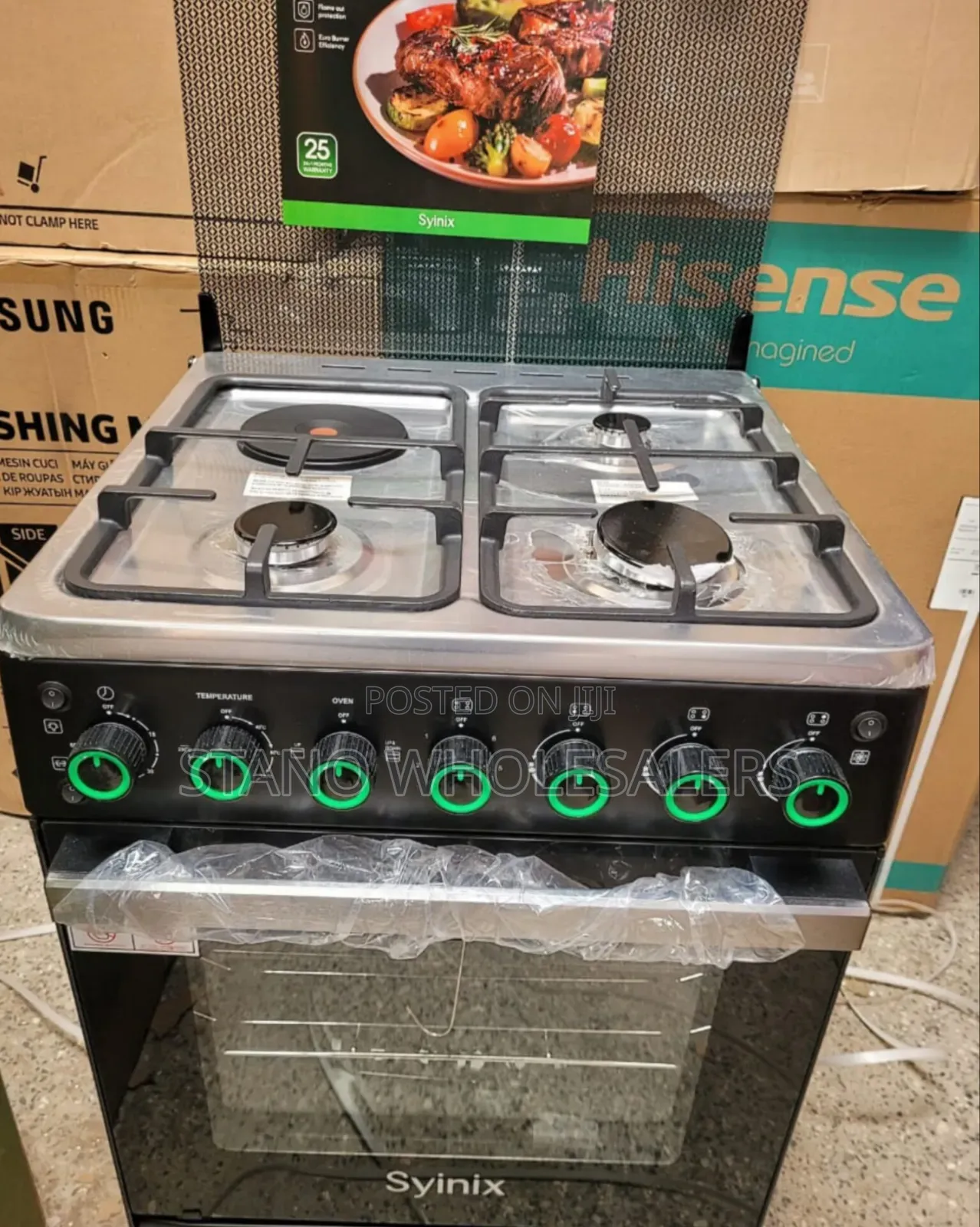 Cooker Syinix 60 by 60 3+1 Syn60