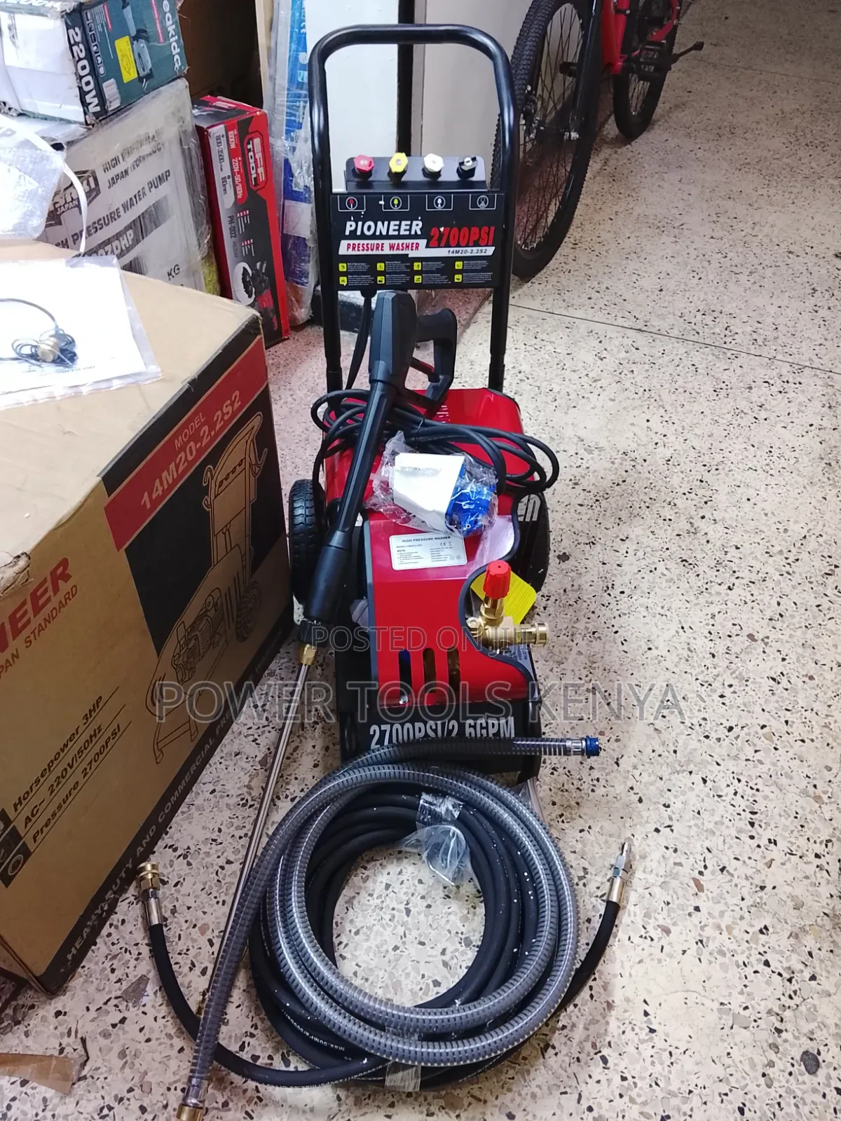 Pioneer PN-490 2450 PSI High Pressure Washer