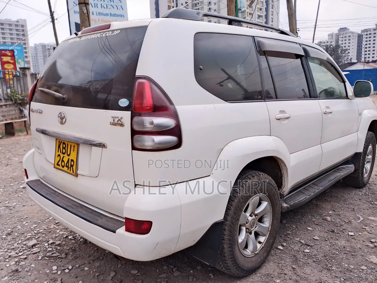 Toyota Land Cruiser Prado 2007 White
