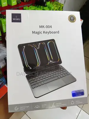 WiWU MK-004 Magic Keyboard Magnetic, Wireless Bluetooth Keyboard Case