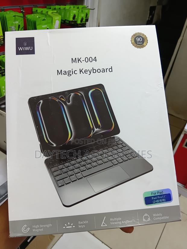 WiWU MK-004 Magic Keyboard Magnetic, Wireless Bluetooth Keyboard Case - thumbnail 2