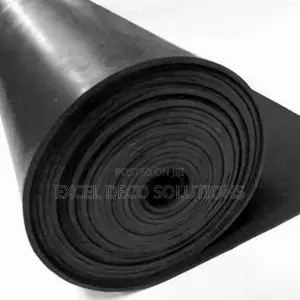 Heavy Duty Rubber Mat Roll | 5mm Thick Black