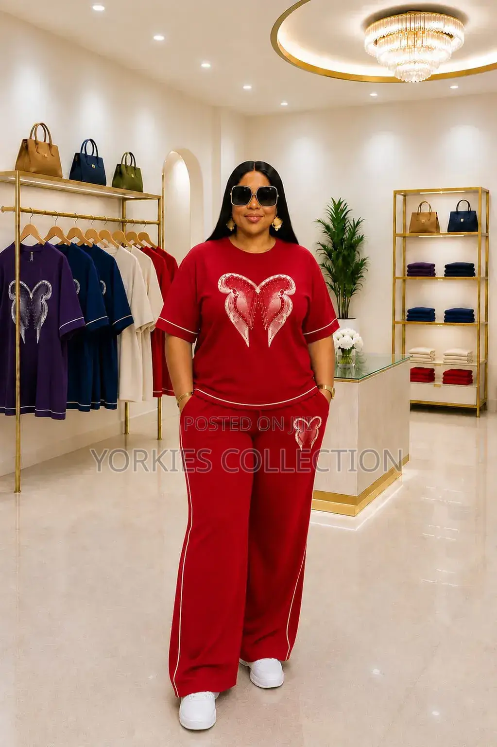 Good Quality Cotton Stretch 2 Piece Set