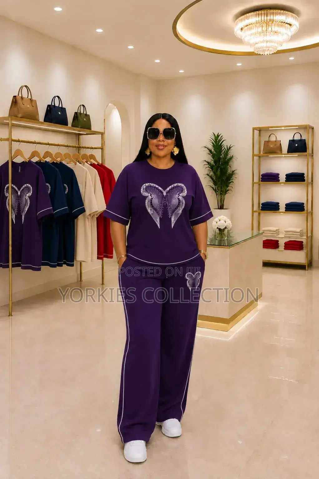Good Quality Cotton Stretch 2 Piece Set