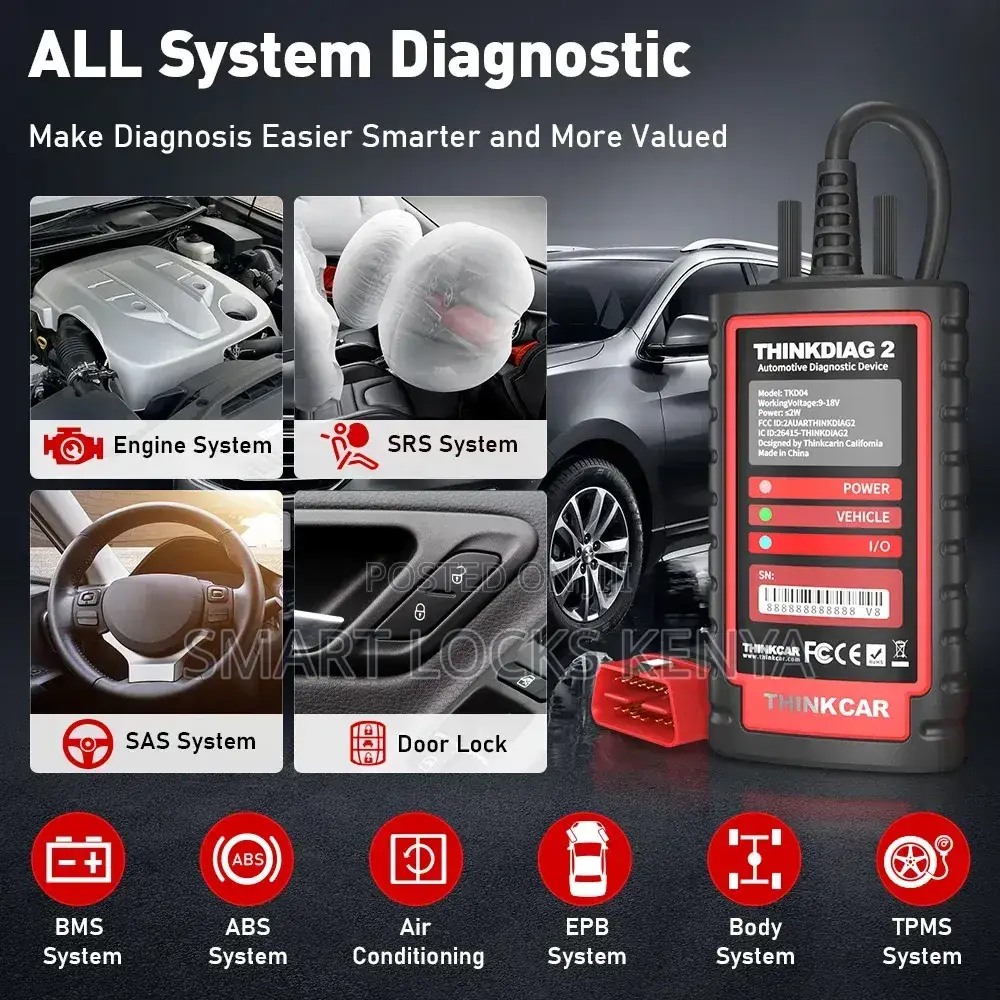 Full System ThinkCar Thinkdiag 2 ECU 16 Rest