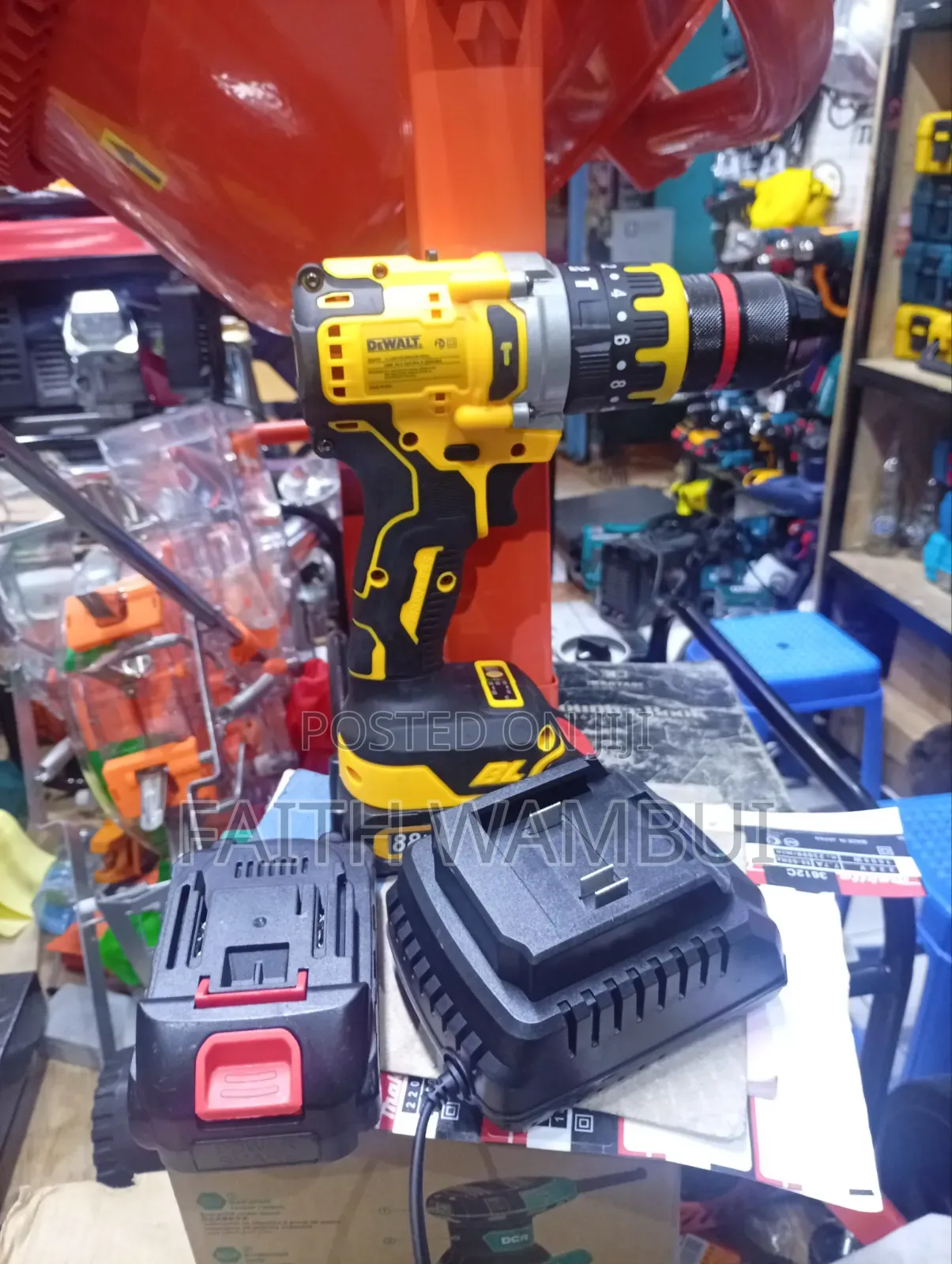 Industrial DeWalt Cordless Drill Set Commercial