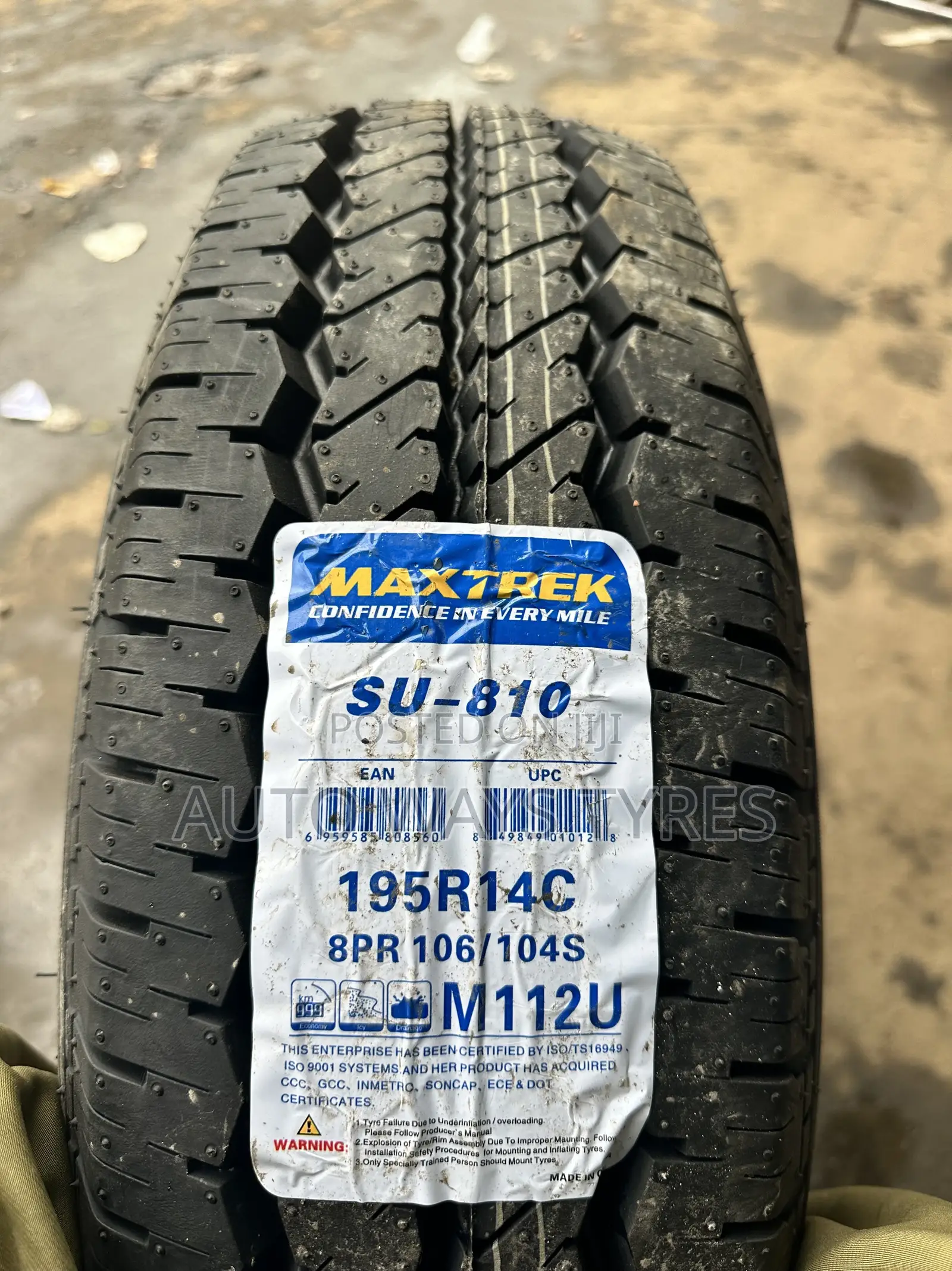 195r14 Maxtarack