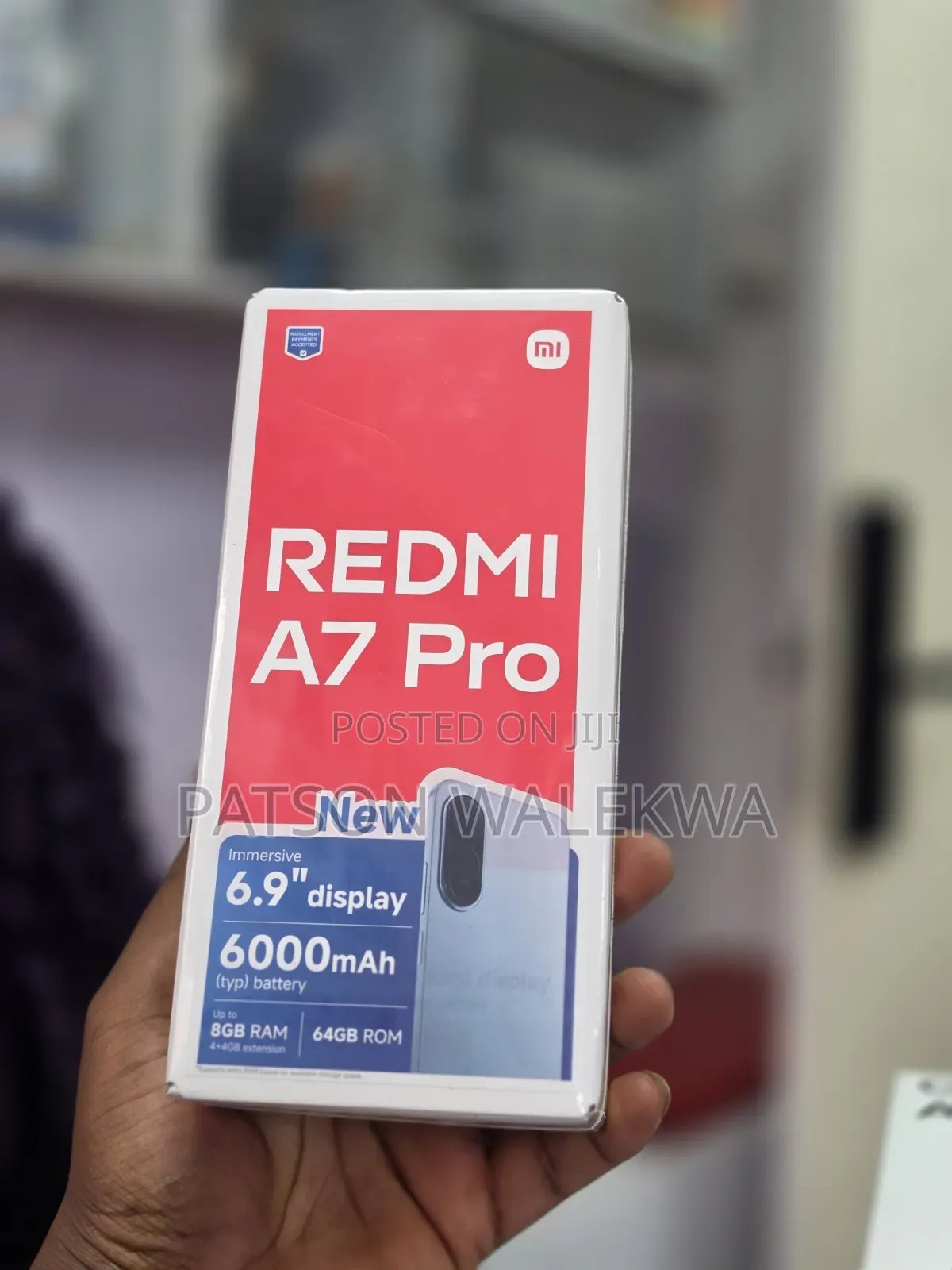 New Xiaomi Redmi A7 Pro 64 GB Black