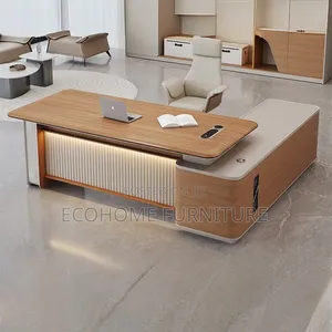 Executive Table. 1.8m With LEd Lights and Extension