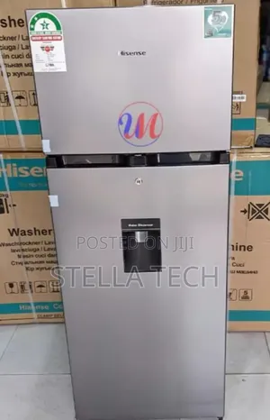 Hisense 205 Litres Double Door Refrigerator With Dispenser