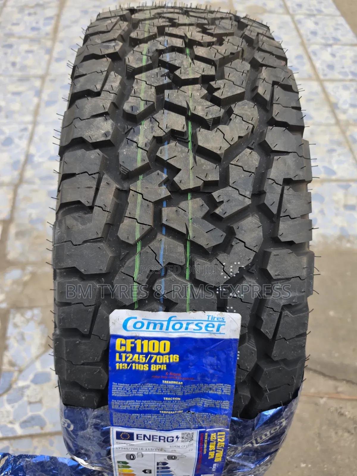 245 /70 R16 Comforser Tires (All Terrain)