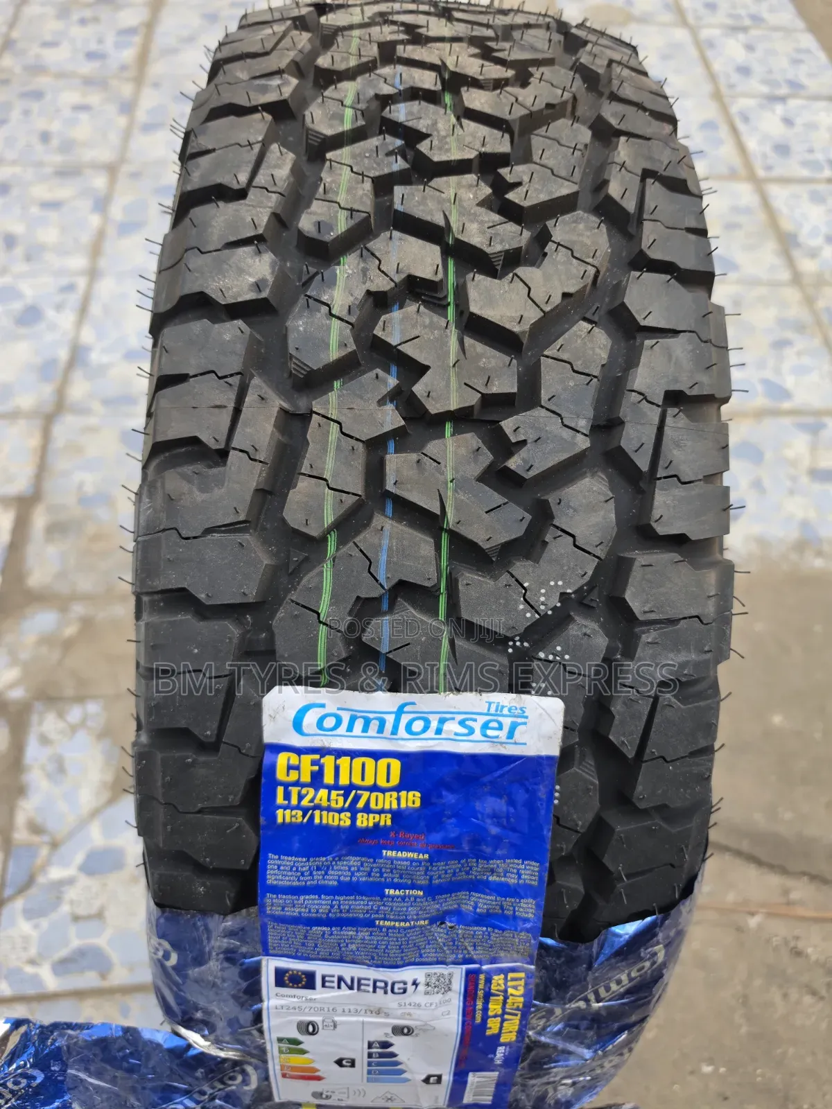245 /70 R16 Comforser Tires (All Terrain)