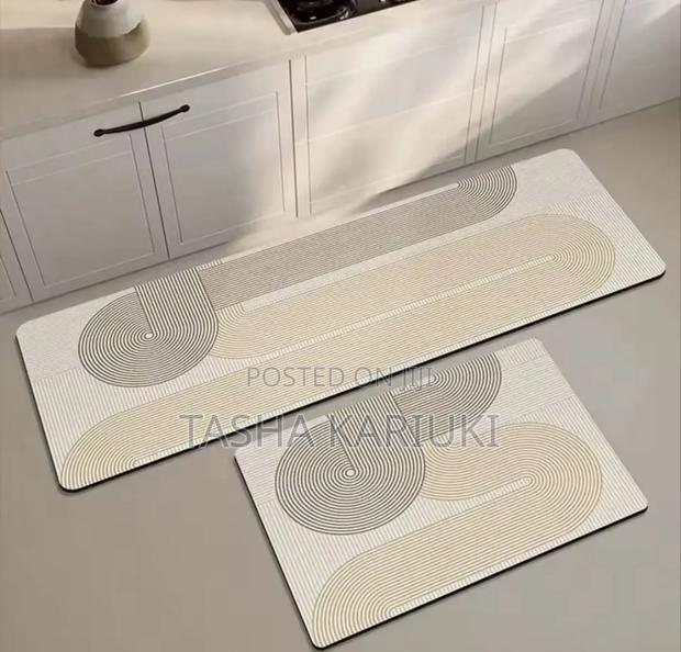 Heavy-Duty Anti-Slip Kitchen Runner Mat Set – 2PCS - main view