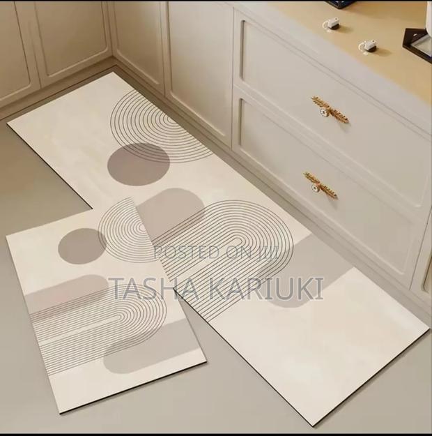 Heavy-Duty Anti-Slip Kitchen Runner Mat Set – 2PCS - thumbnail 2