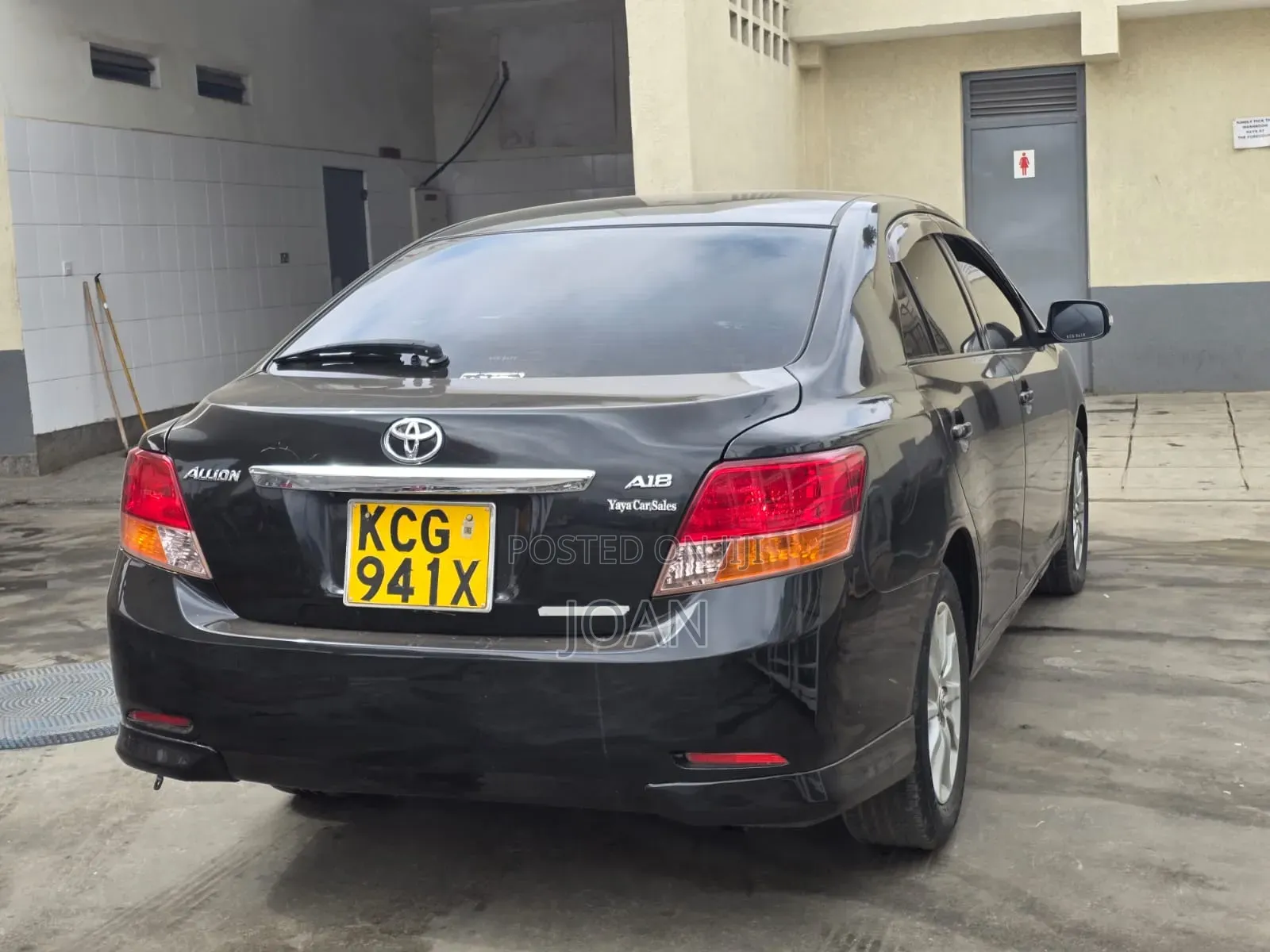 Toyota Allion 2010 Black