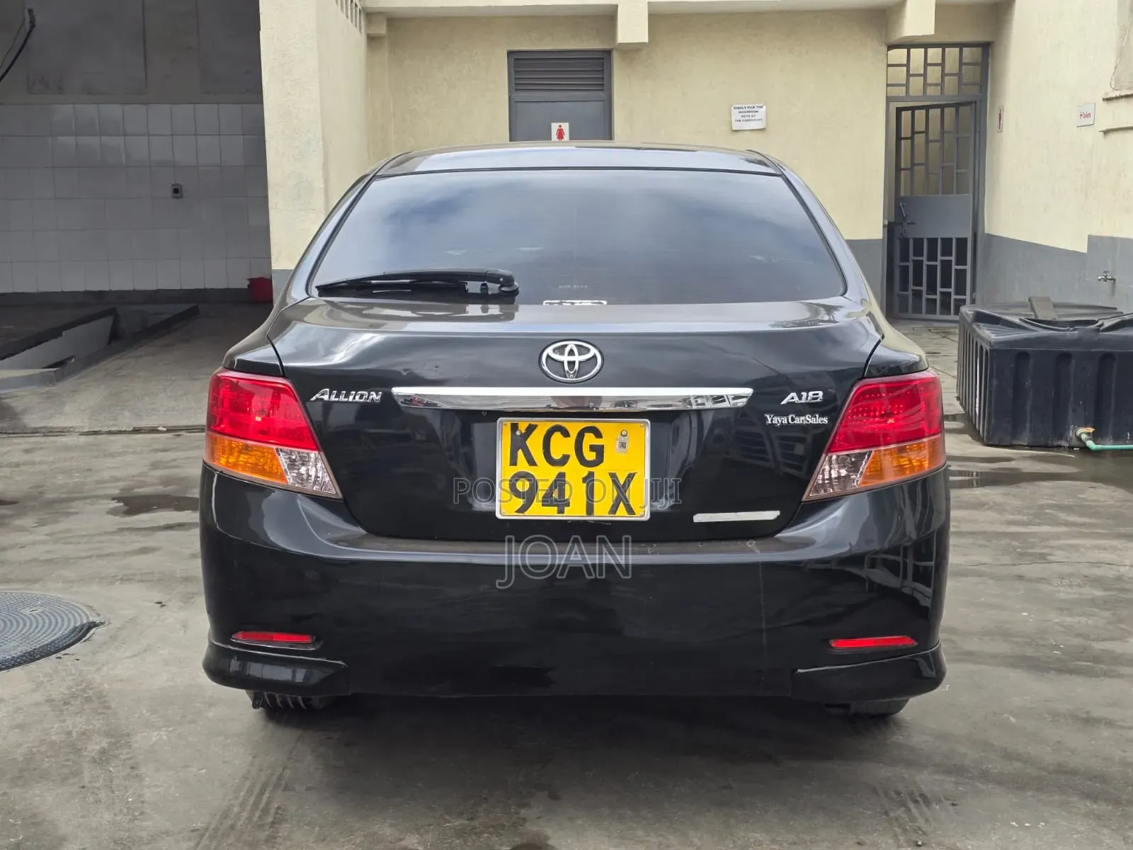 Toyota Allion 2010 Black