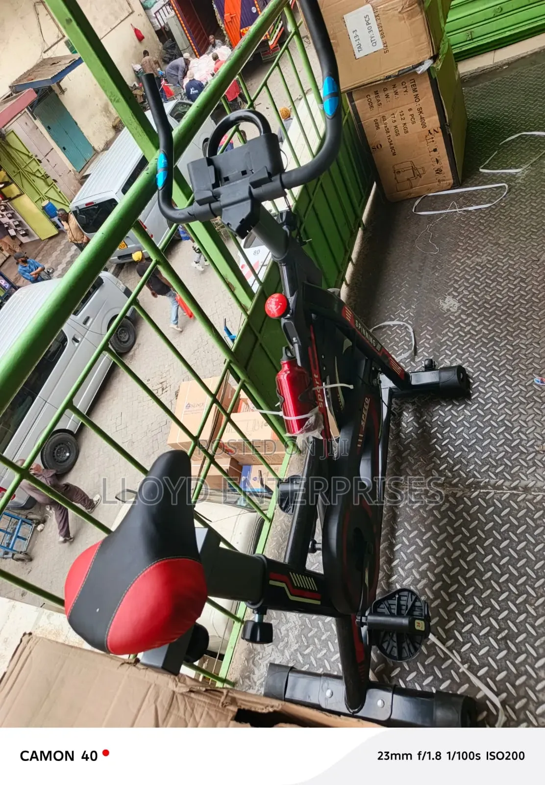 Spin Bike Available