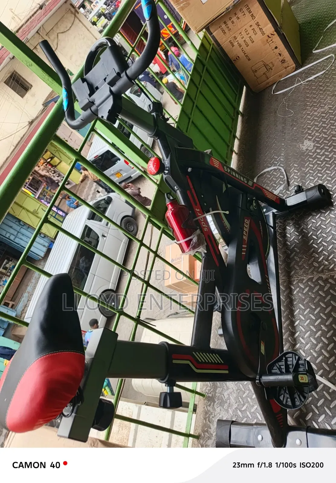 Spin Bike Available
