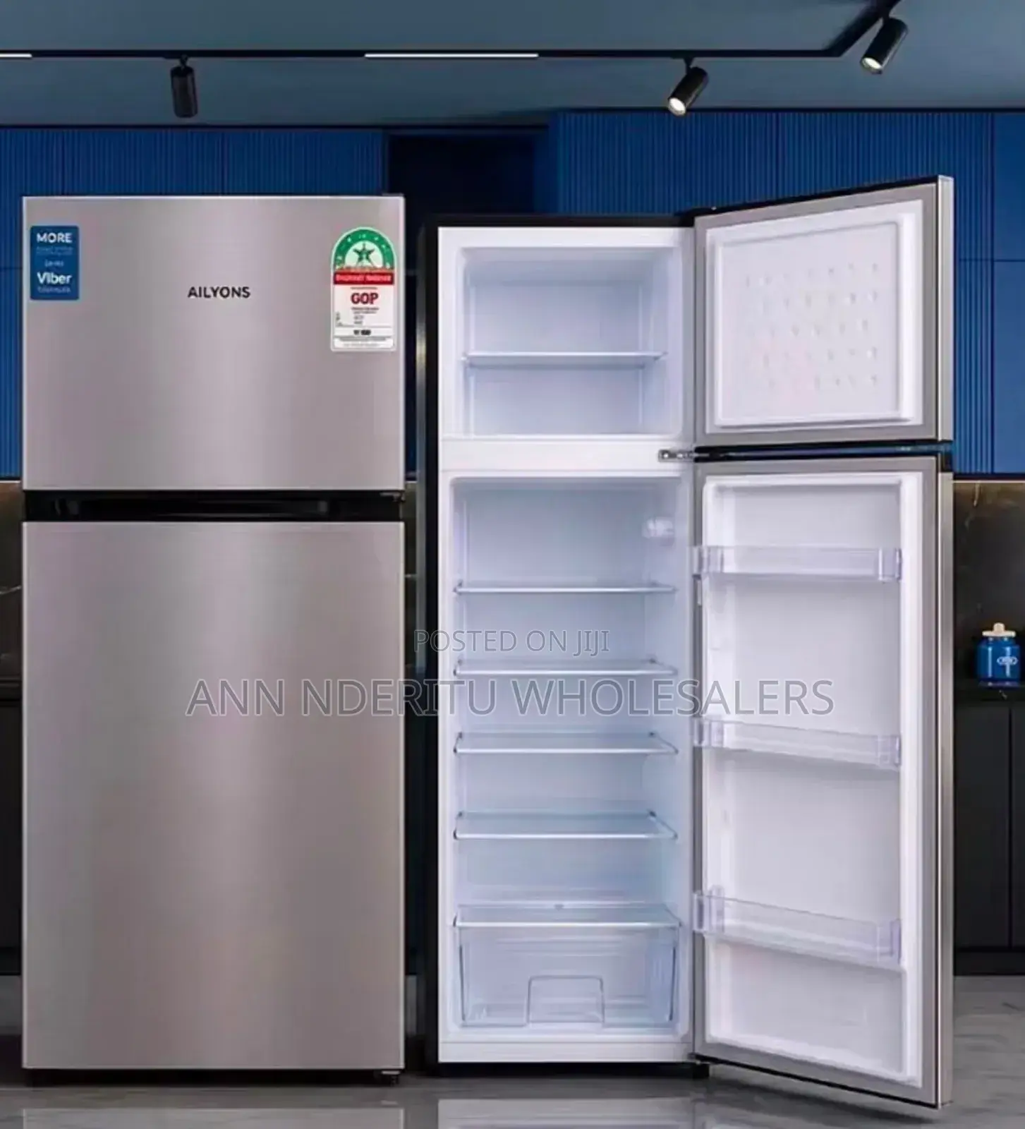 Silver Ailyons 172l Fridge