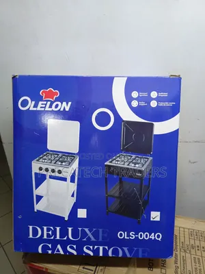 Olelon 4 Burner Gas Stove With Shelves