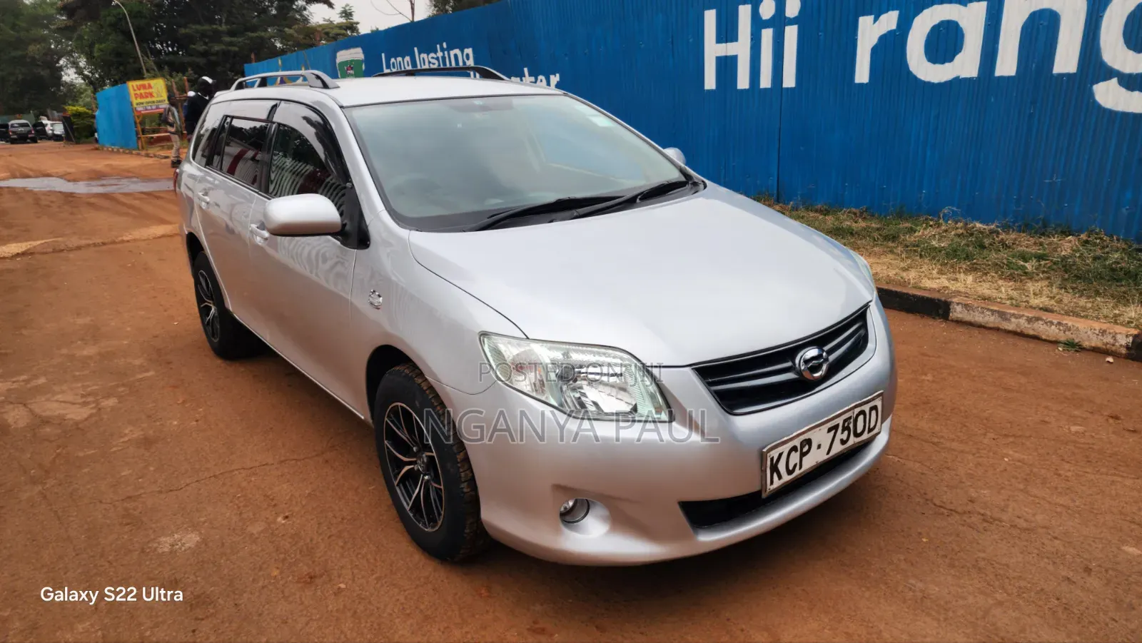 Toyota Corolla Fielder 2011 Silver