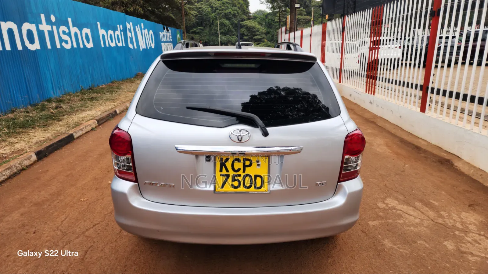 Toyota Corolla Fielder 2011 Silver