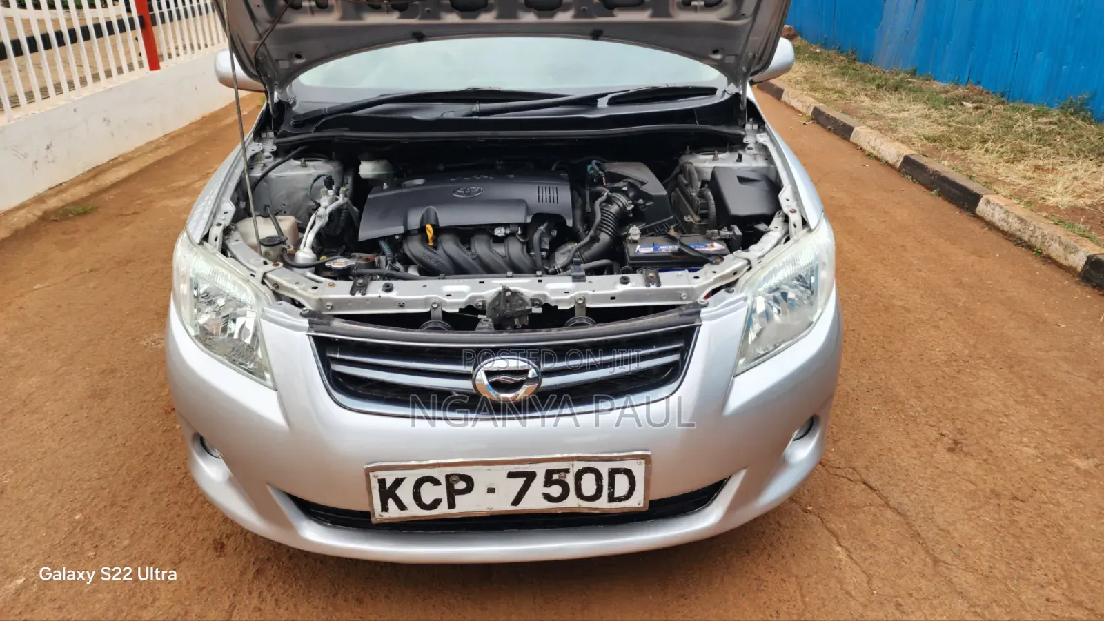 Toyota Corolla Fielder 2011 Silver
