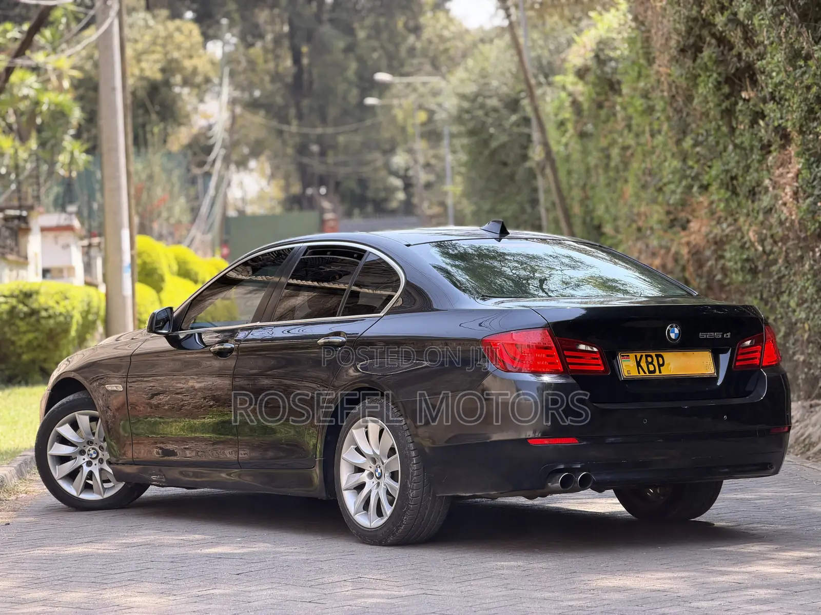 BMW 525i 2013 Black
