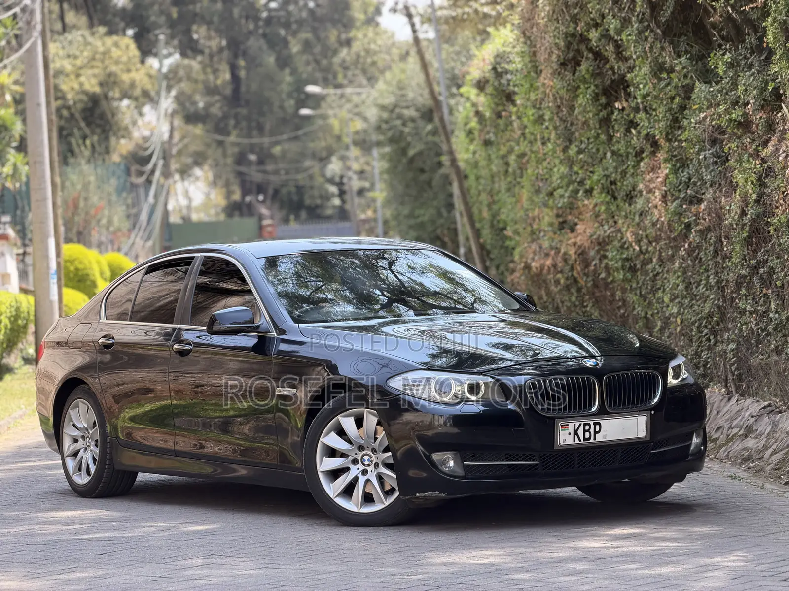 BMW 525i 2013 Black