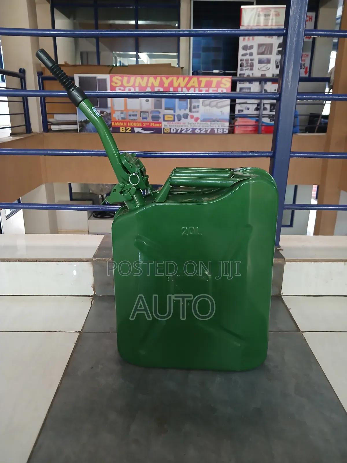 20L Fuel Jerry Can With Spout | Heavy Duty Petrol Diesel Container