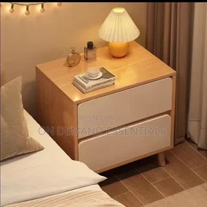 Modern Wooden Bedside Cabinet