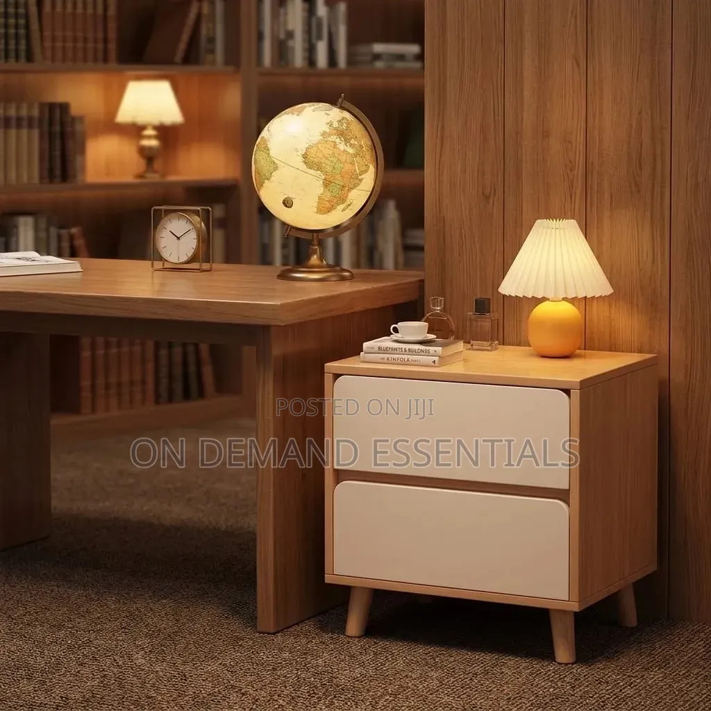 Modern Wooden Bedside Cabinet