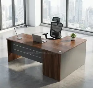 Office Desk; 1.4 M Curved Executive Office Work Desk