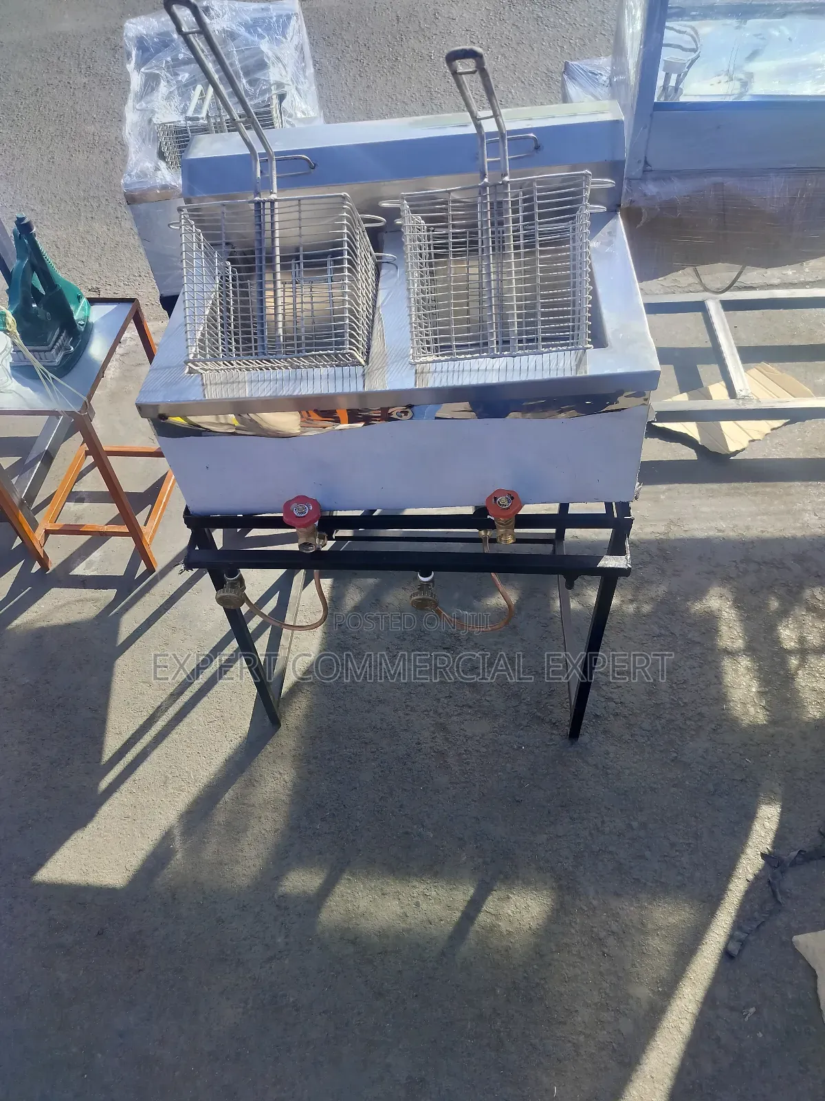 Stainless Steel Gas Fryer