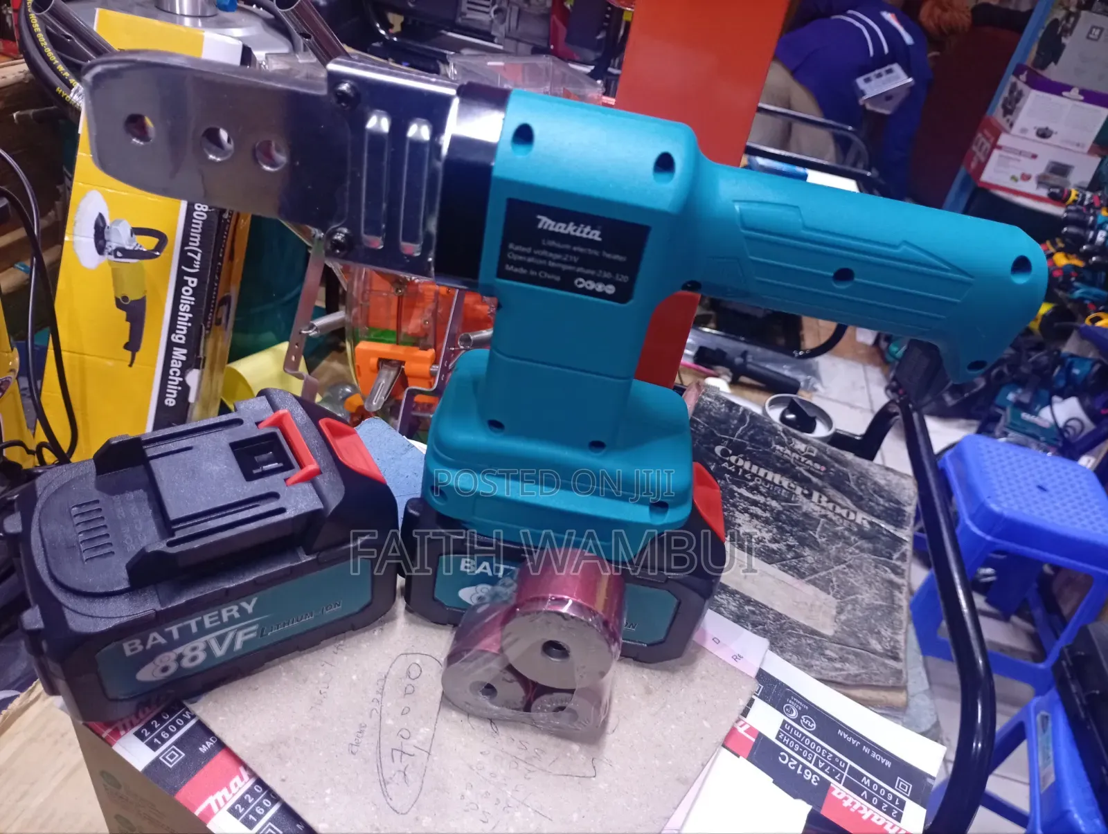 Makita PPR Welding Machine With 2 Battery/PPR Welding Plastic