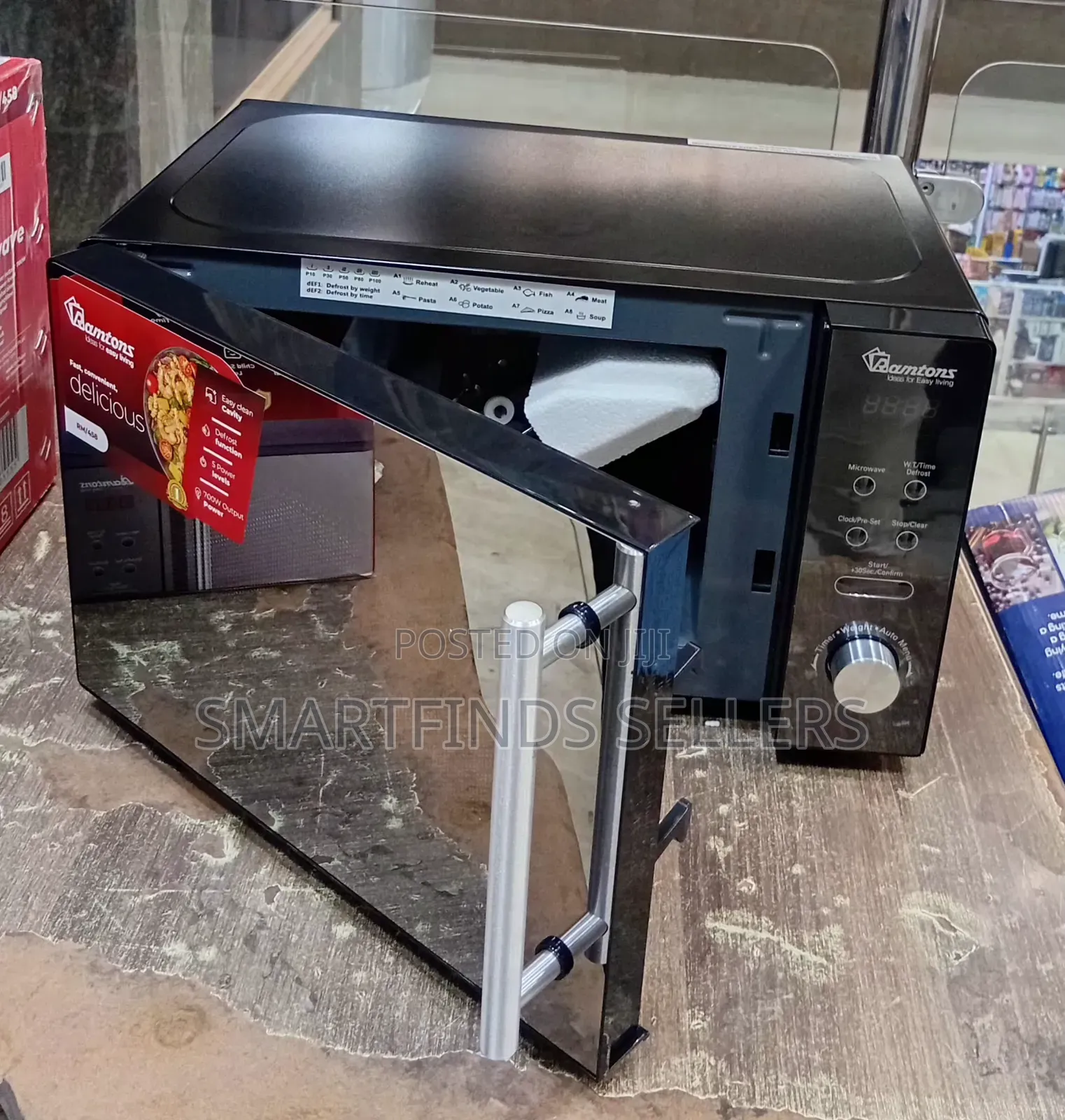 Ramtons Microwave Oven – Compact, Stylish Easy to Use