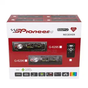 Bluetooth Car Stereo Pioneer HB G-6295 App Control Radio.FM,USB