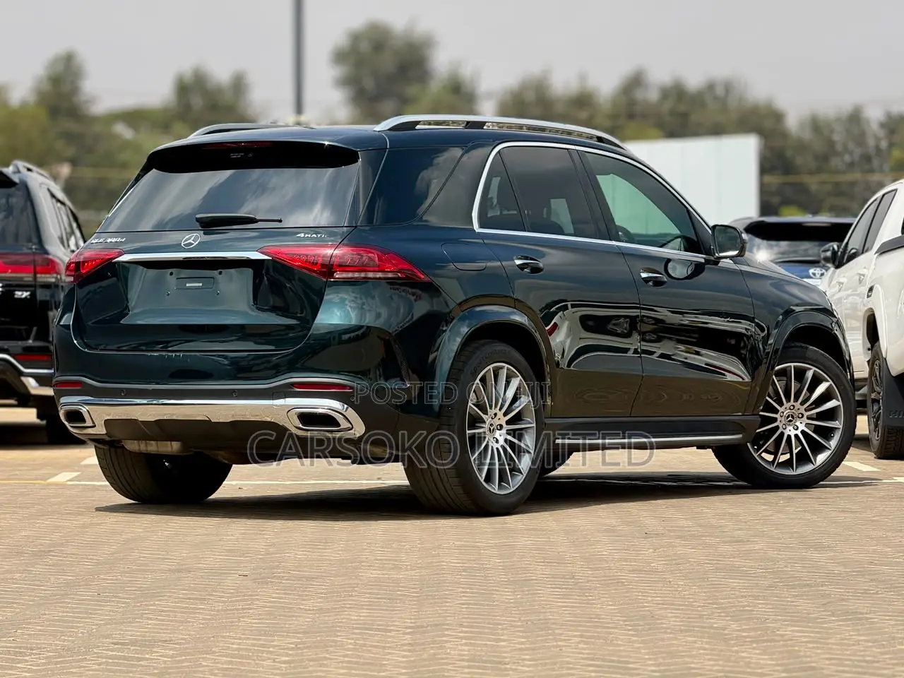 Mercedes-Benz GLE-Class GLE 300d 4MATIC 2020 Green