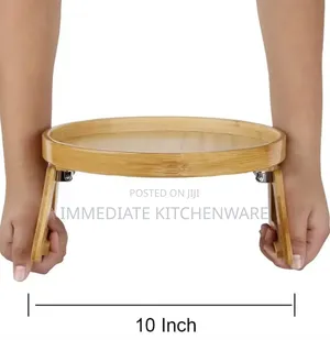 Bamboo Multifunctional Portable Tray.