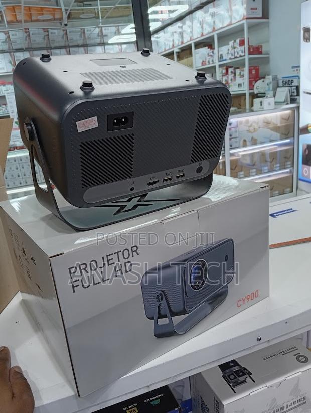 CY900 Portable Projector Android Smart Projector With WiFi Bluetooth - thumbnail 2