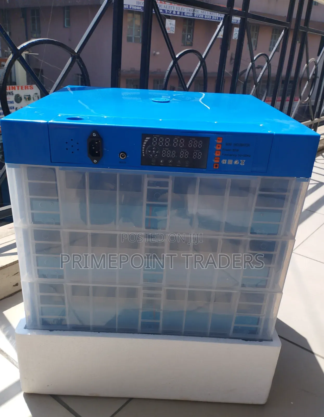 Automatic 192 Eggs Digital Incubator – Smart Temperature Humidity