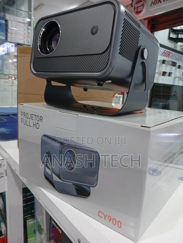 CY900 LED Projector – Wireless Screen Mirroring for Android iPhone - thumbnail 2