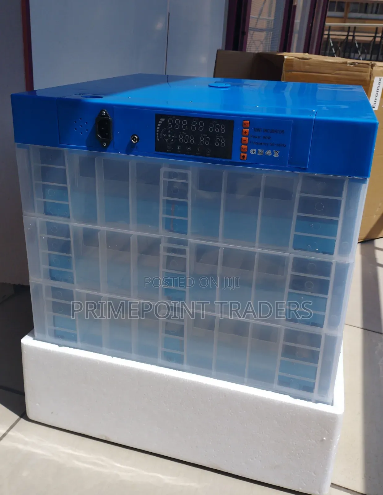 High-Capacity 192 Eggs Automatic Incubator With Auto Egg Turning