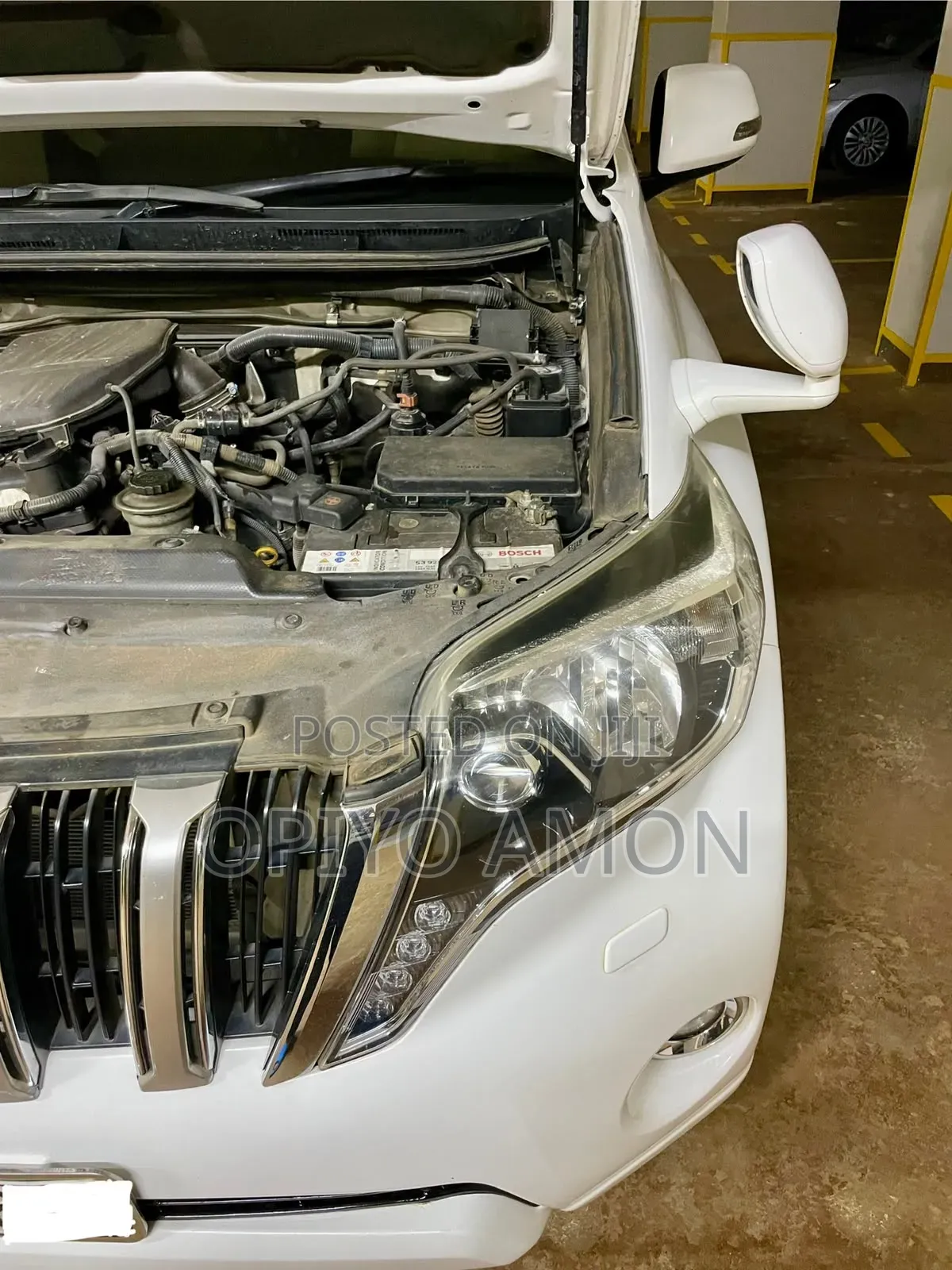 Toyota Land Cruiser Prado 2015 White