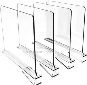 Acrylic Closet Jeans Dividers. Wardrobe Organizer