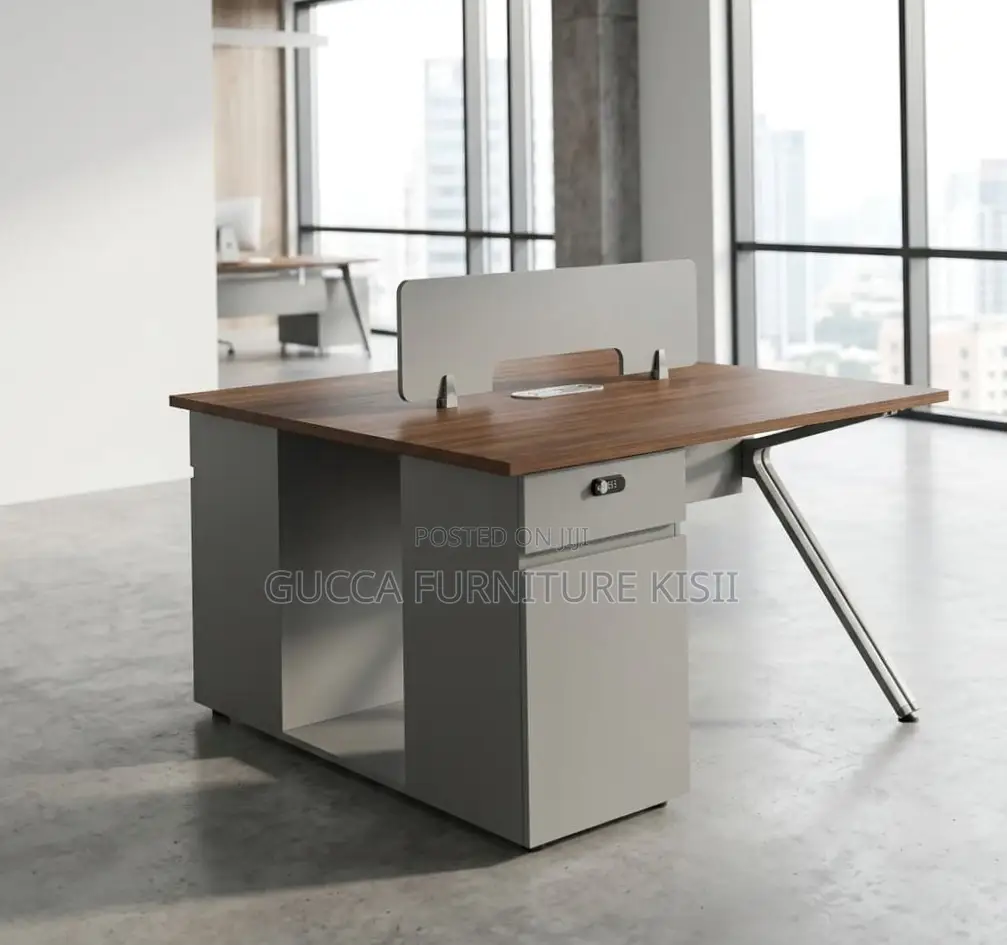 Office Workstation; 2-Way Modern Office Workstation