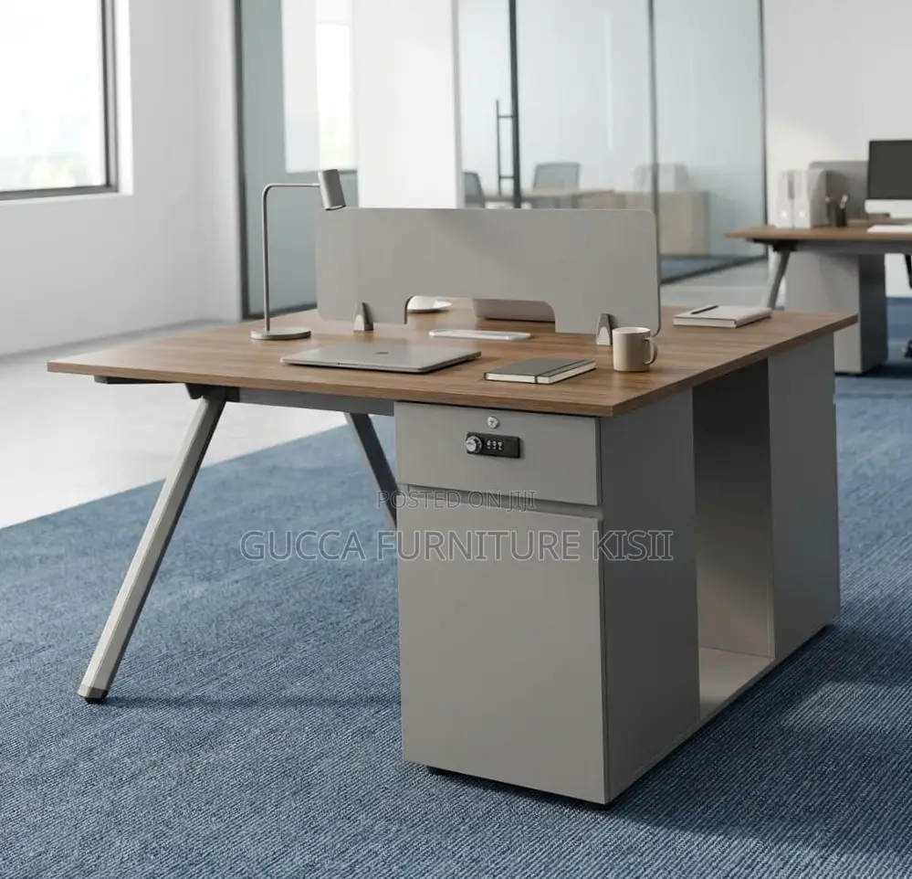 Office Workstation; 2-Way Modern Office Workstation