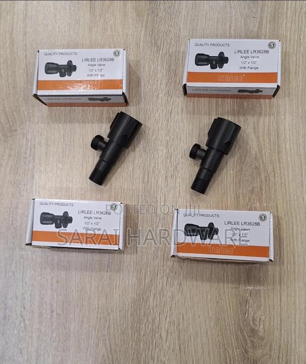 Black Angle Valve