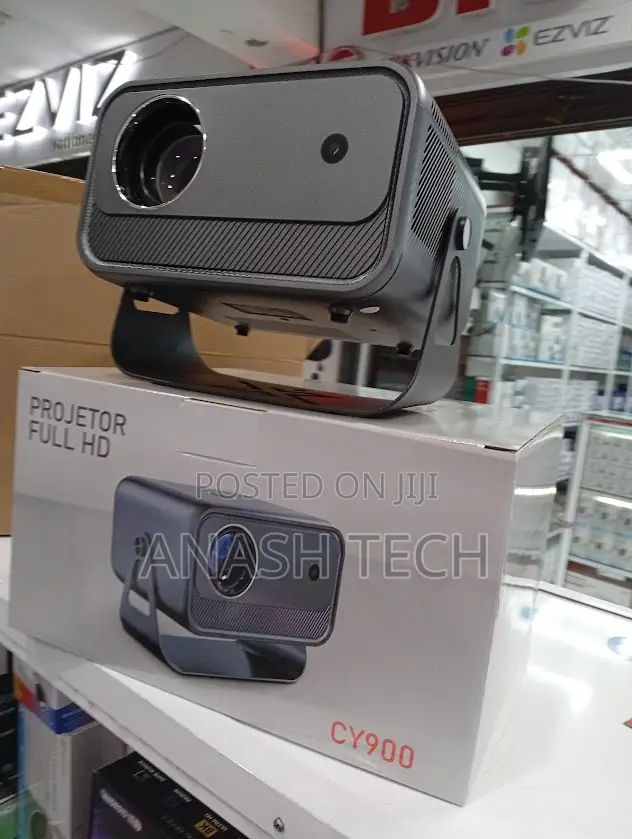 CY900 Multimedia Projector – WiFi 1080P Projector for Movies Gaming