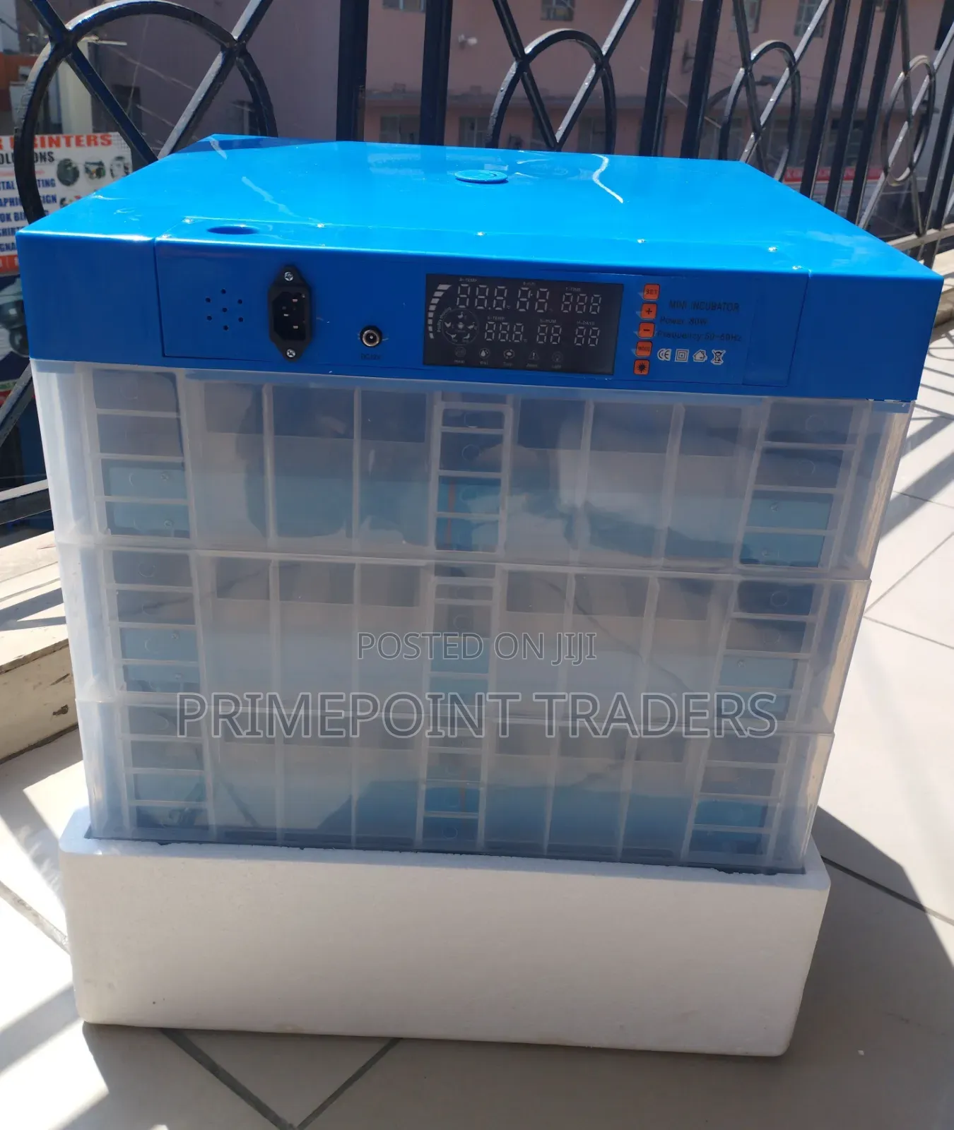 220 Eggs Full Automatic Egg Incubator – Smart Digital Hatching Machine